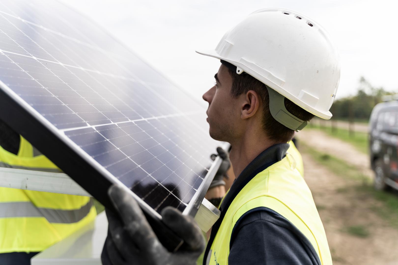 Energy infrastructure base camp supporting field operations and sustainable project execution