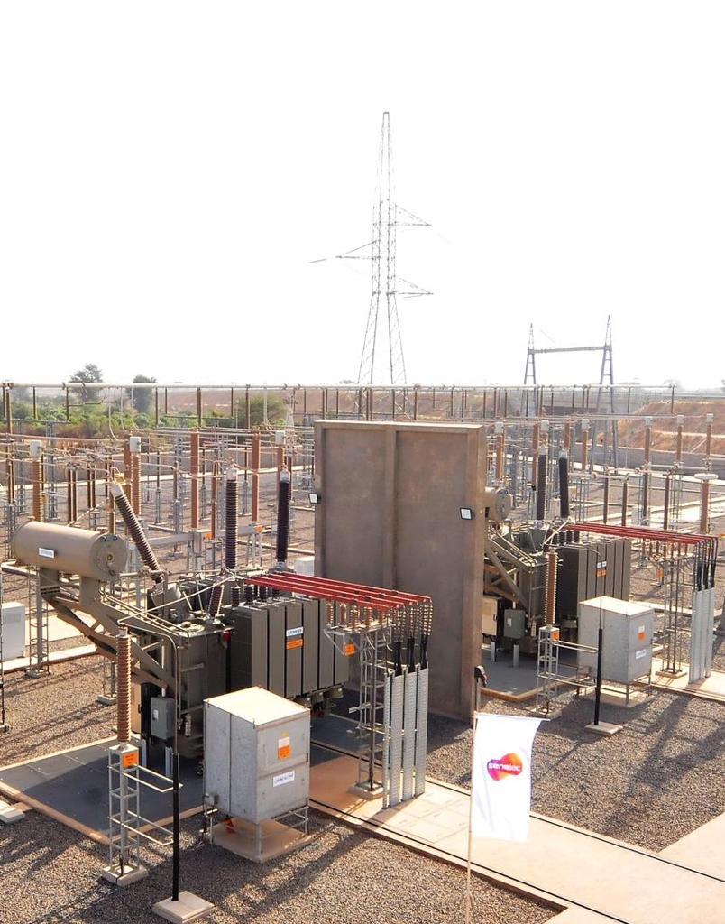 First Digital Substation on the African continent, Thies, Senegal