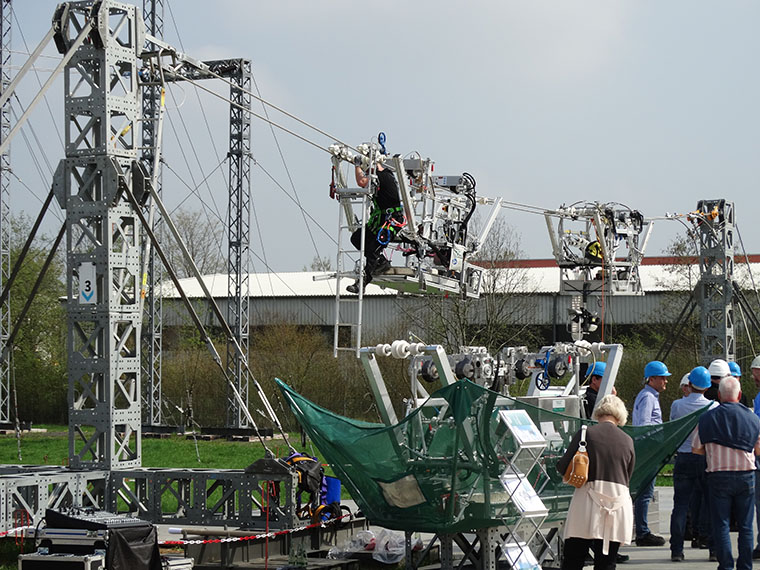 Opening of the Omexom Institute technical training center in Korbussen, Germany in 2009